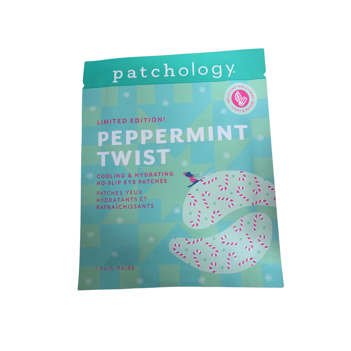 Patchology – Patchs yeux hydratants Peppermint Twist – 1 paire