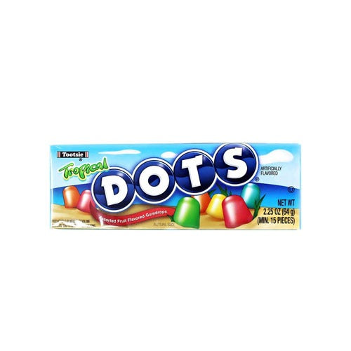 Tootsie Dots Tropical – Gumdrops 64g