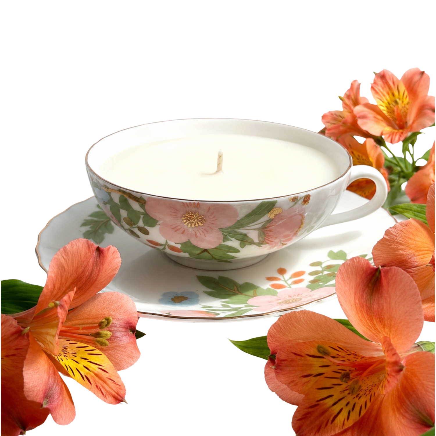 Tasse bougie - Fleur de mimosa & nectarine