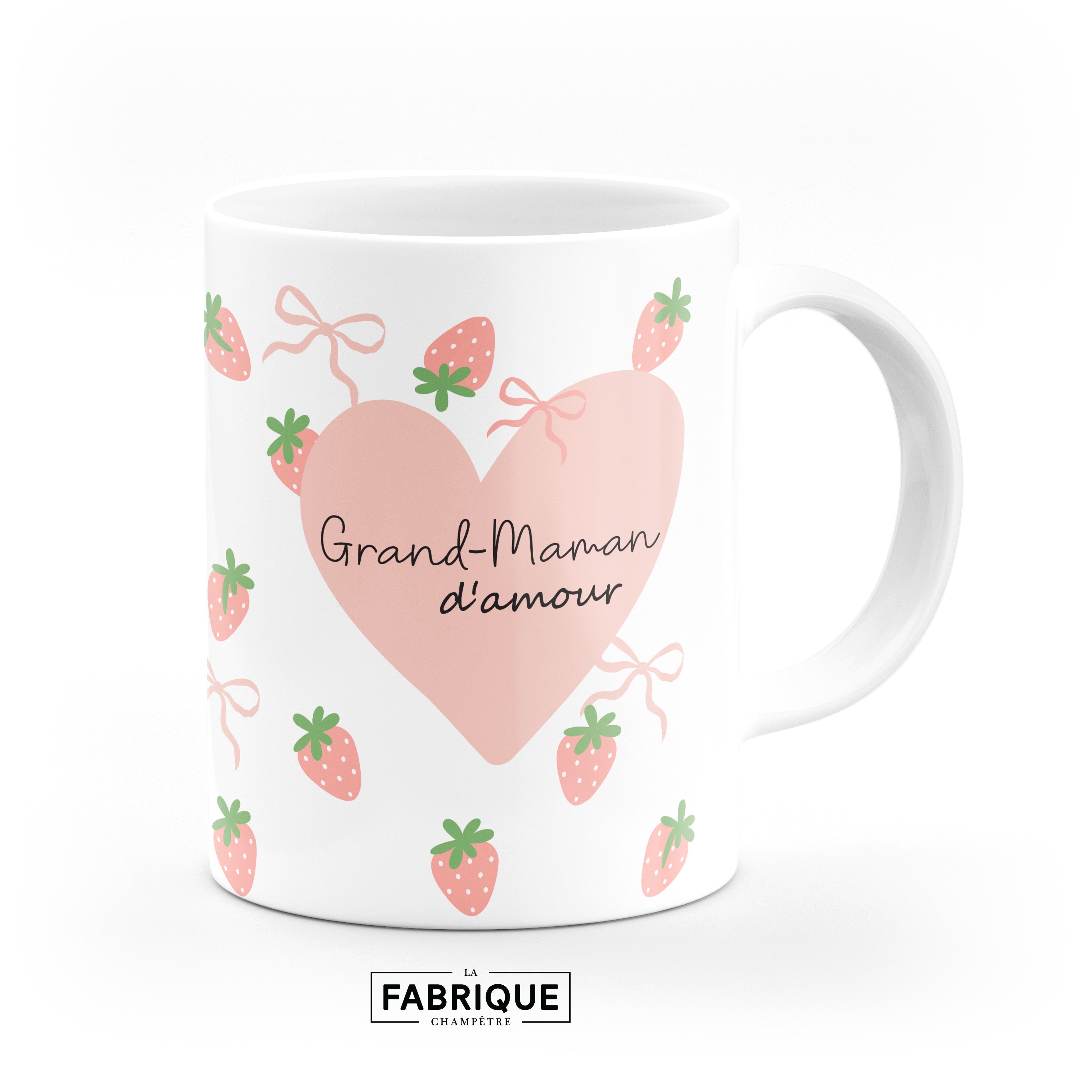 Tasse « Grand-Maman d'amour » — Fabrique Champêtre