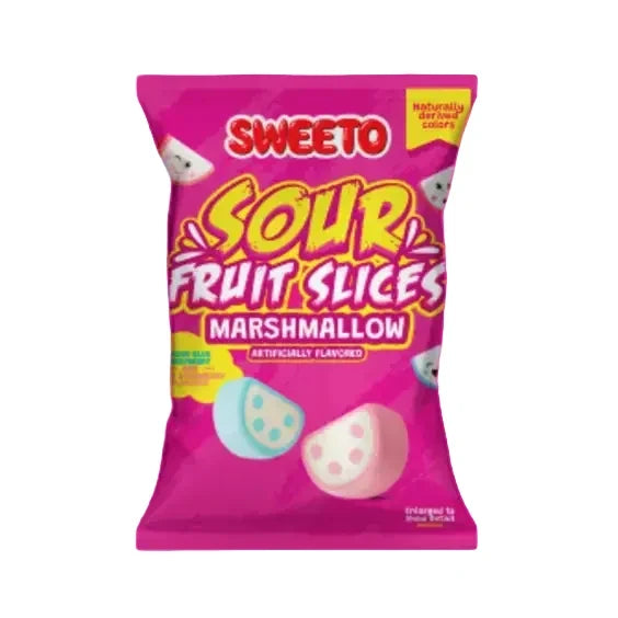 Sweeto Marshmallow Tranches de Fruits – Guimauve 100g