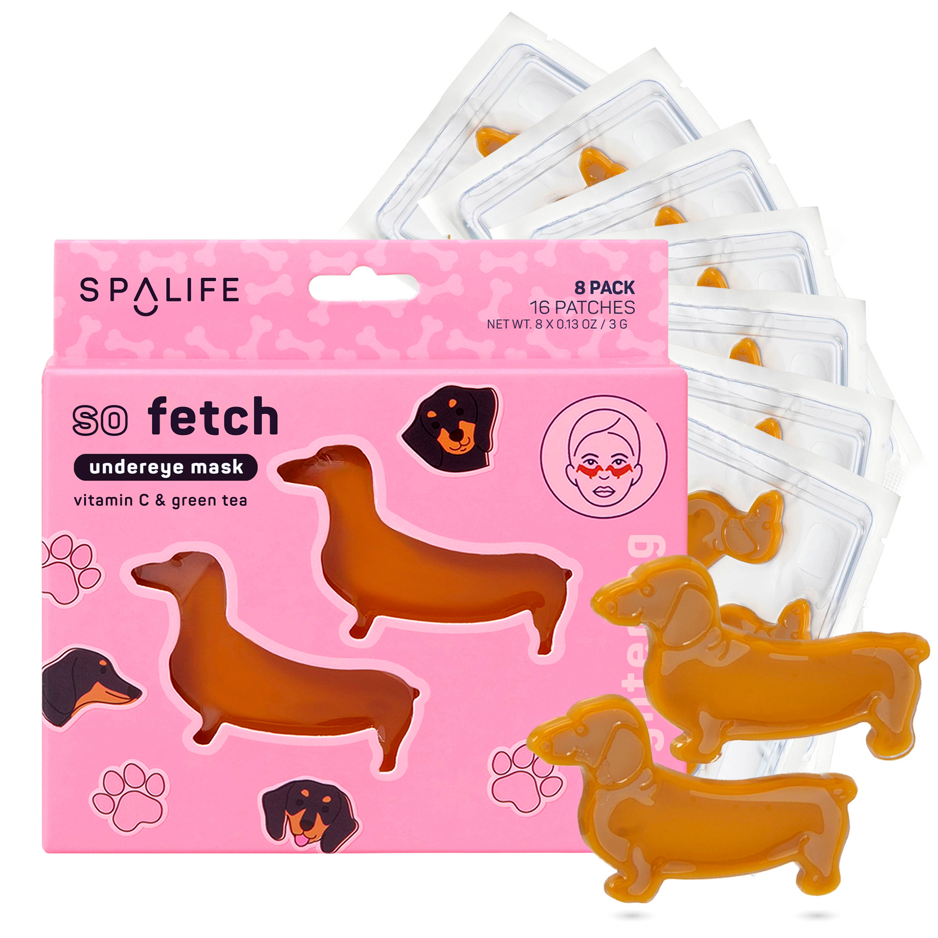 Patchs contour des yeux so fetch vitamine C | teckel, 8 paires