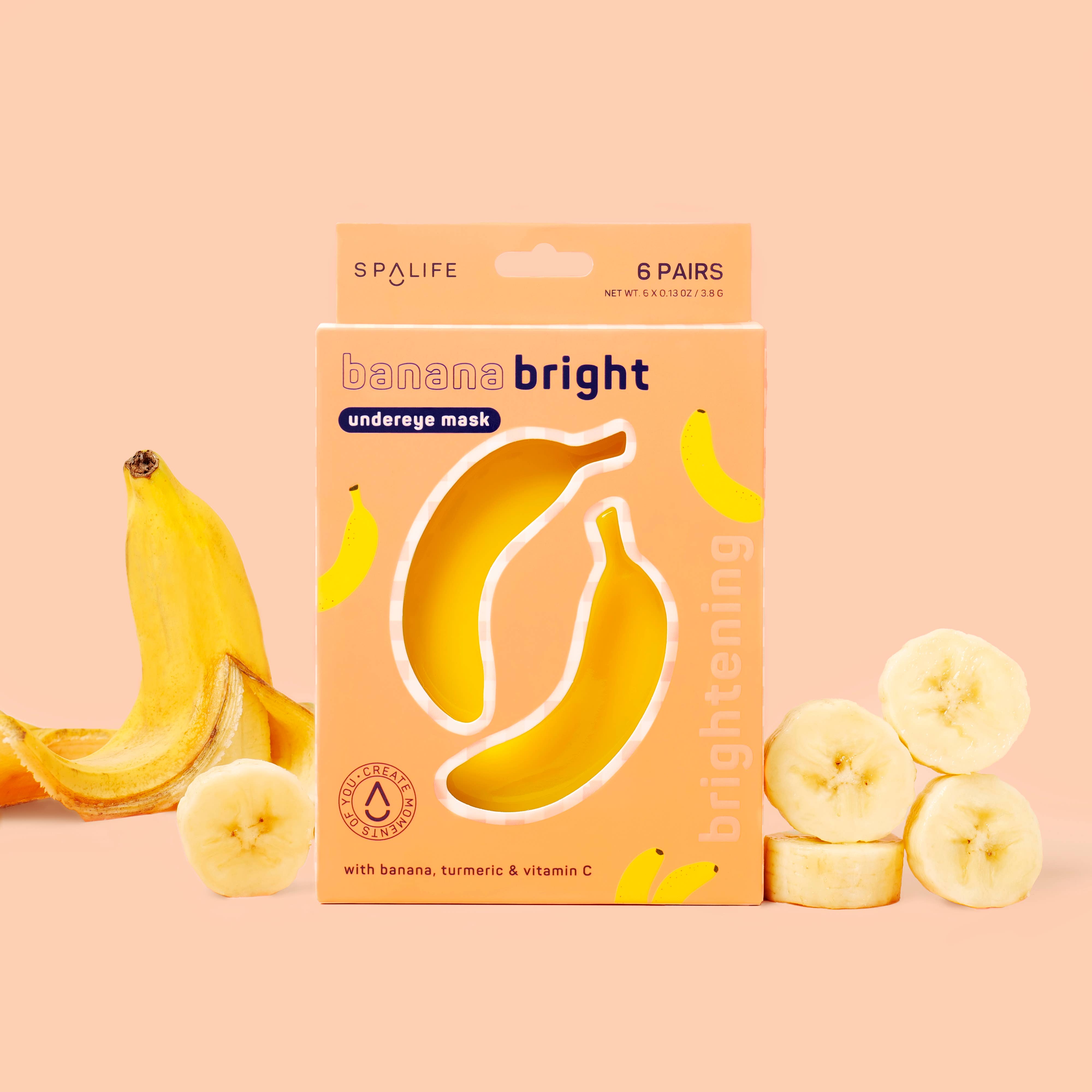 Patchs Contour des Yeux Banana Bright à la Vitamine C |