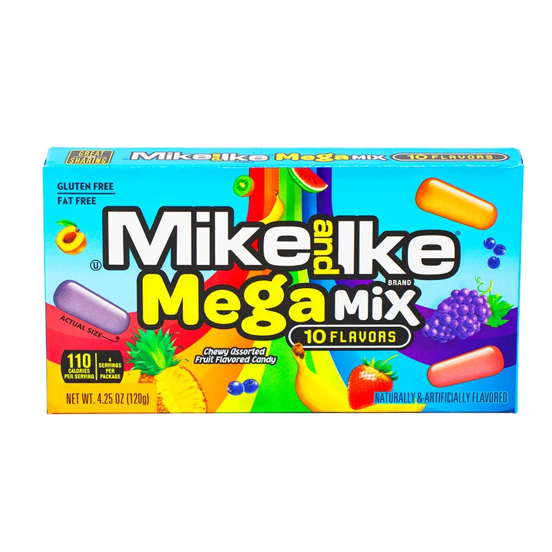 Mike and Ike Mega Mix 10 Saveurs 🌈🍬