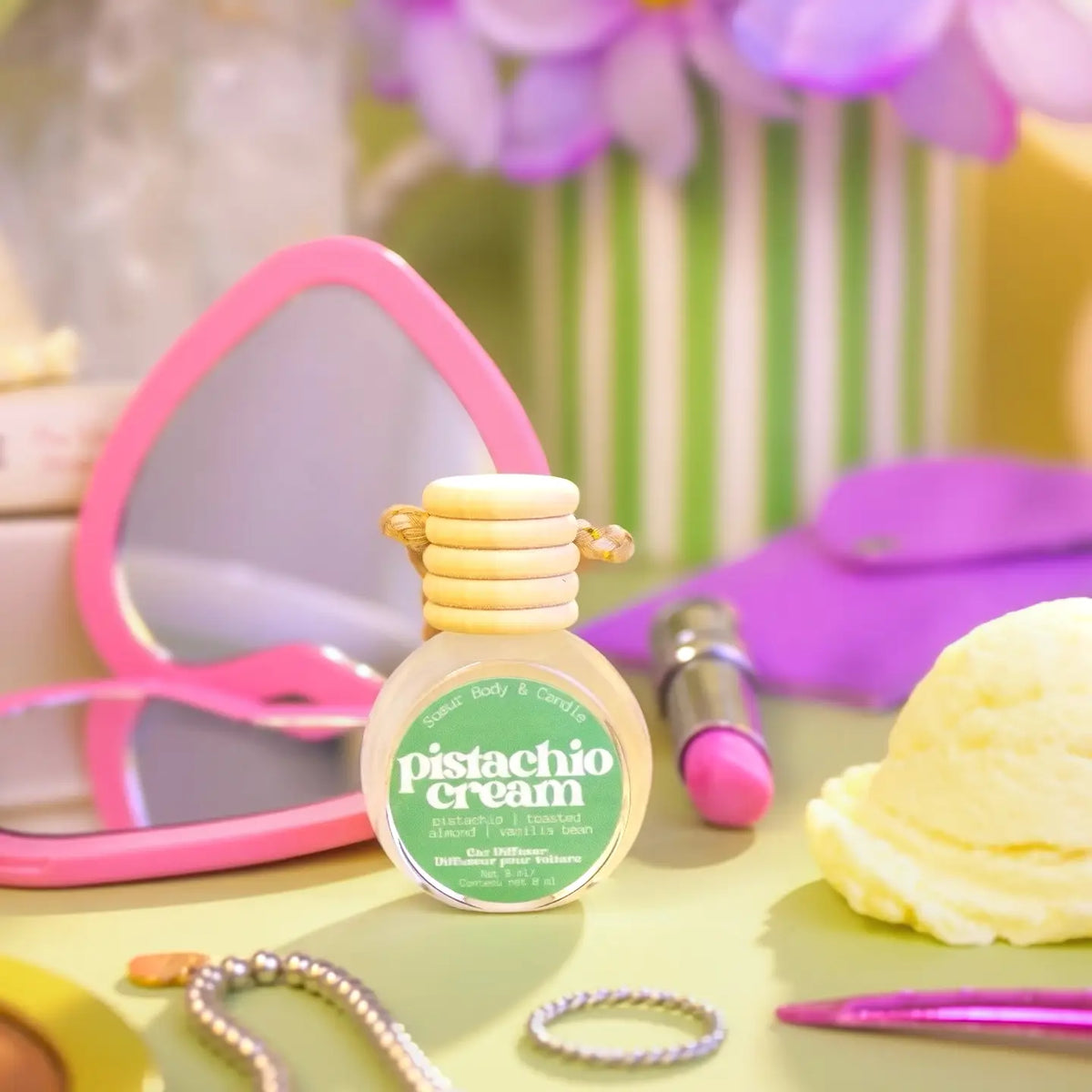 Diffuseur pour voiture Pistachio Cream – Soeur Body & Candle