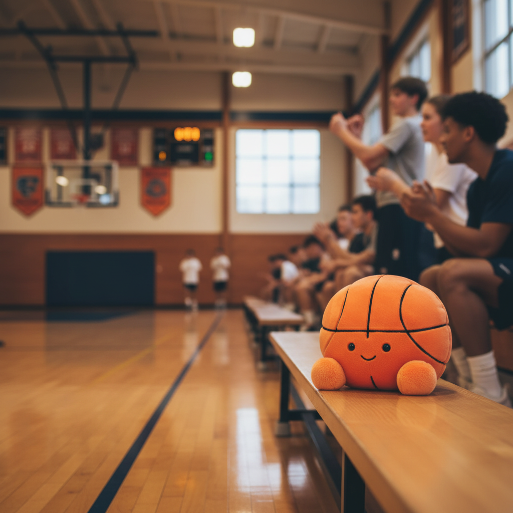 Hoops peluche ballon de basketball lifestyle