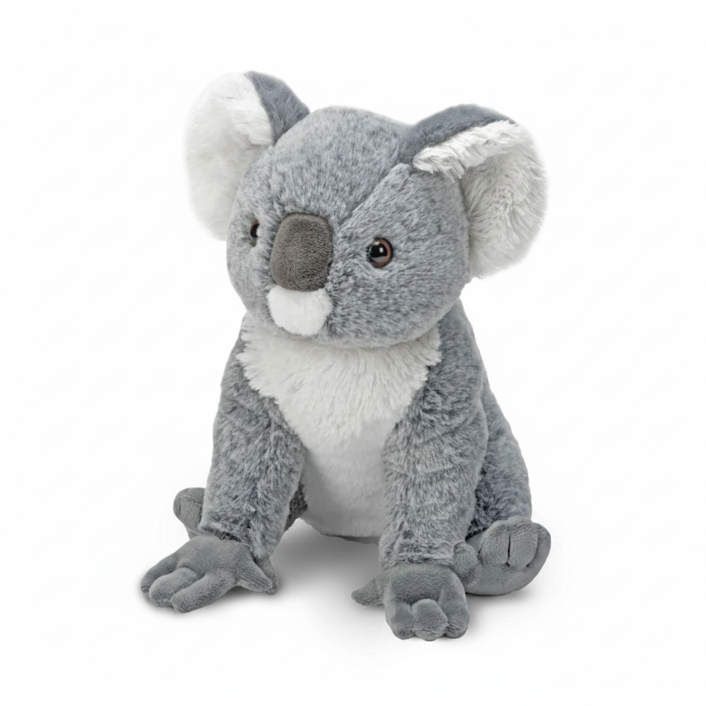 Peluche koala Fahlo sur fond blanc