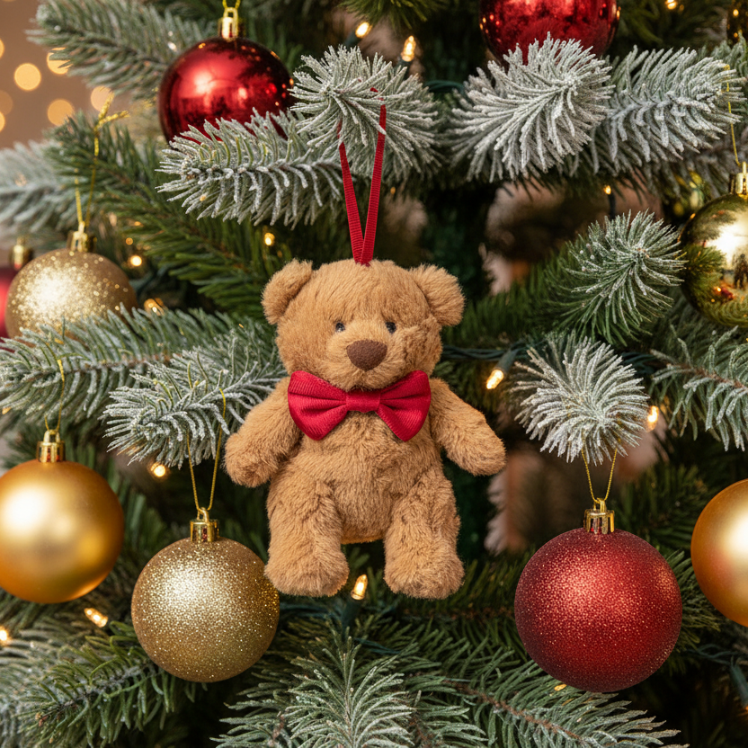 Bartholomew Bear Décoration – accroché sur sapin de Noël