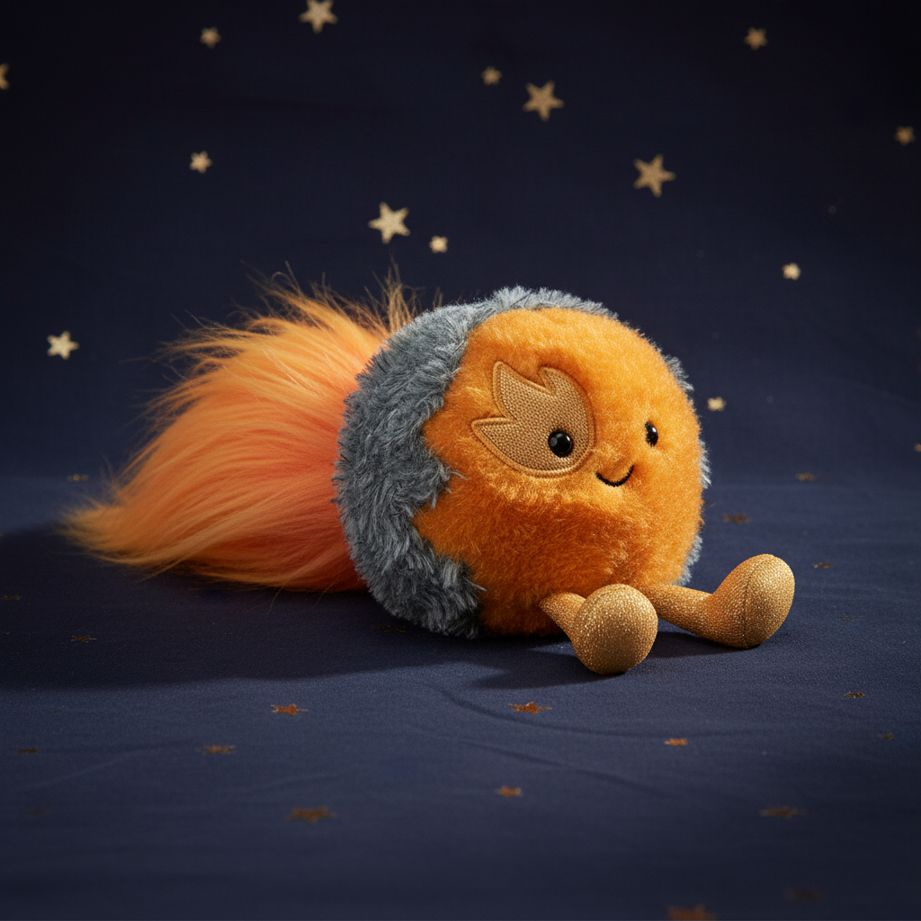 Jellycat Amuseable Space Comet — Peluche Comète Spatiale