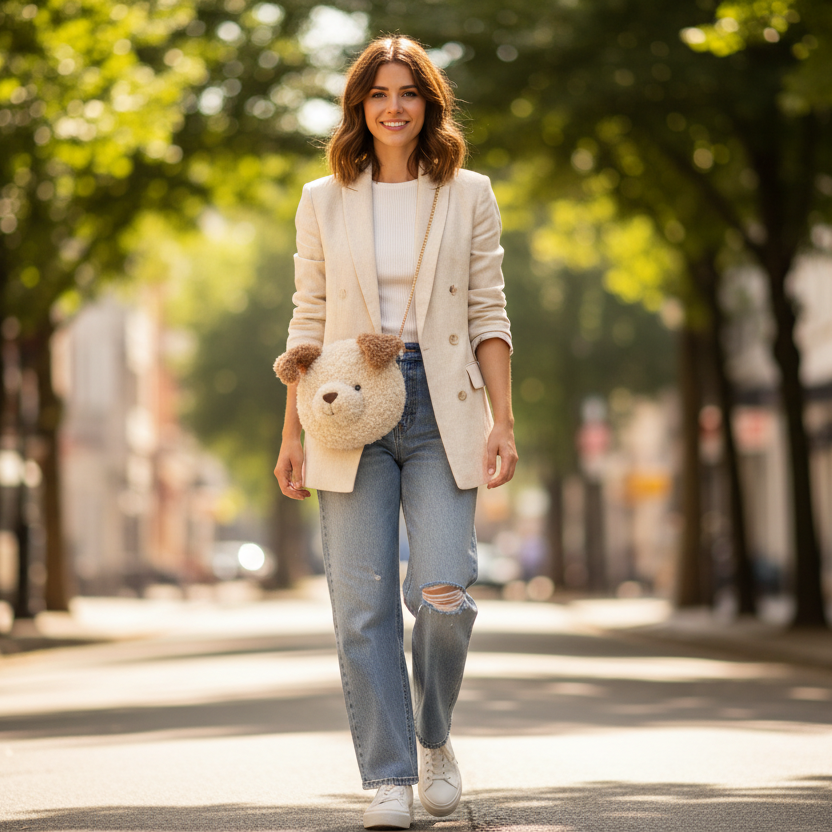 Little Pup Bag – style rue porté en bandoulière