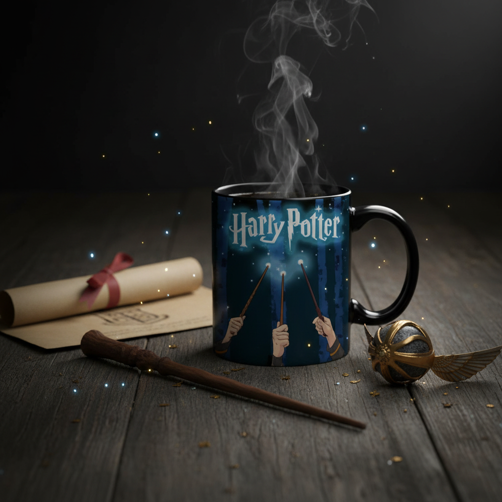 Tasse en céramique thermosensible - Harry potter