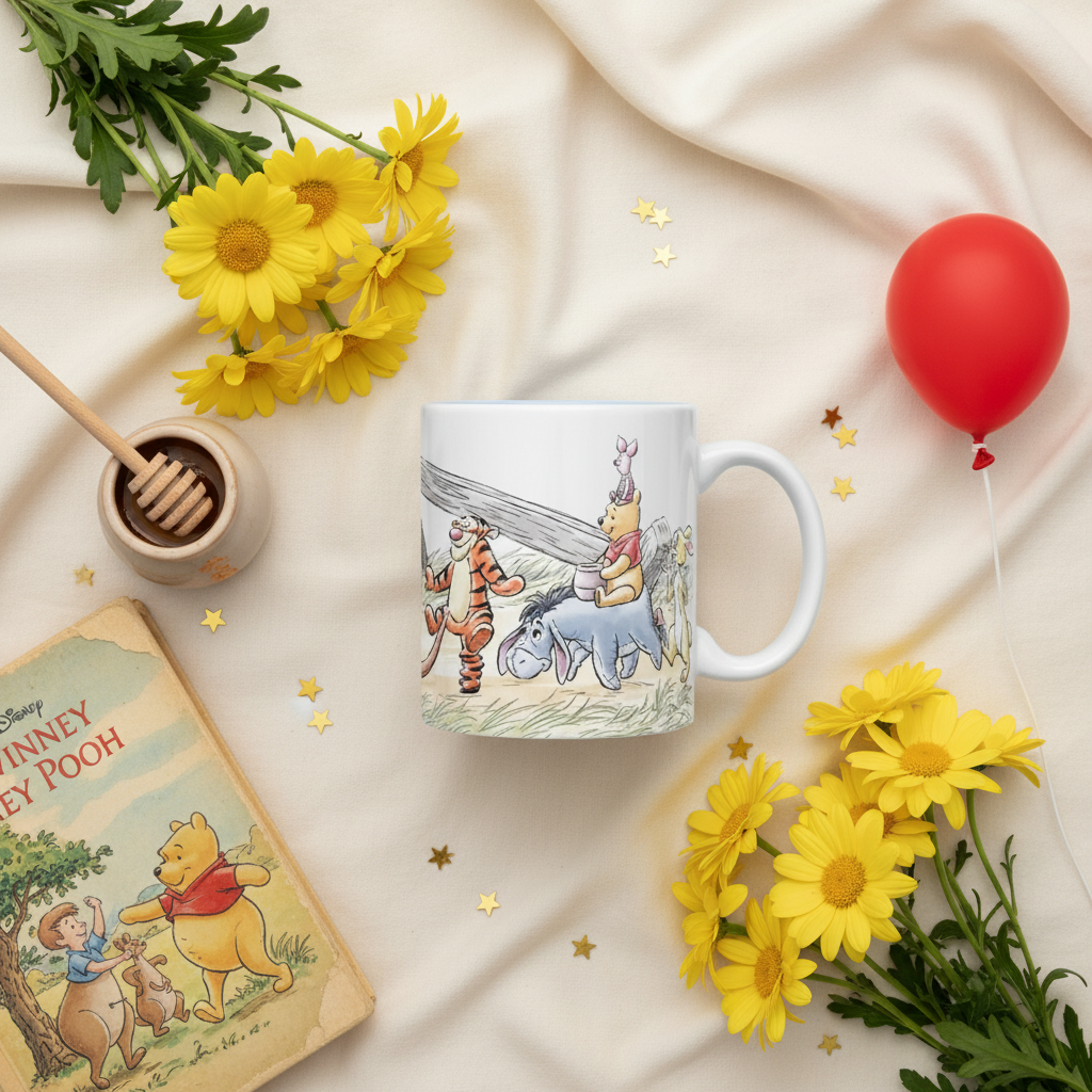Tasse céramique 20 oz – La bande de Winnie l’Ourson | Disney Classique