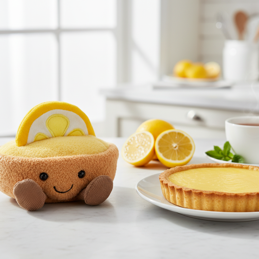 Tarte Collette au Citron – ambiance pâtisserie française ensoleillée