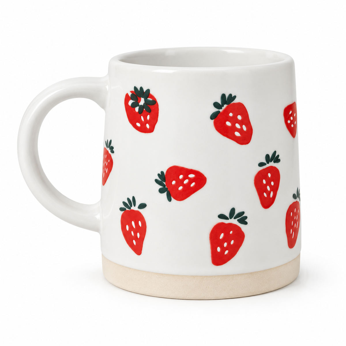 Tasse Artisan à motifs de fraises – Abbott