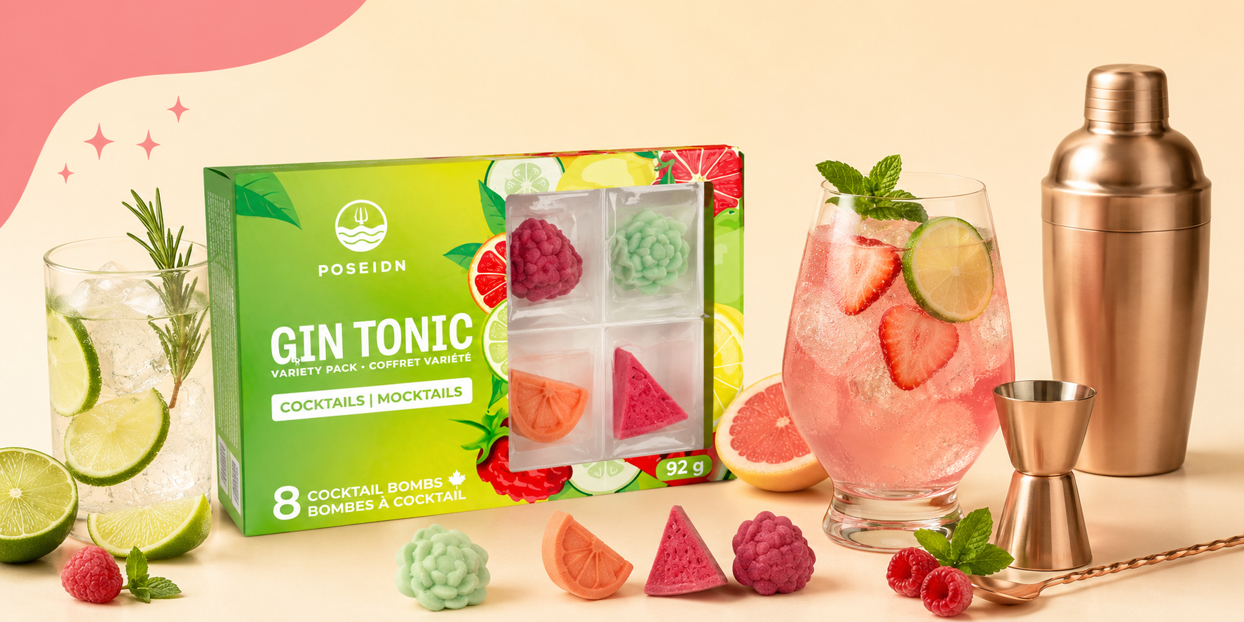 Cocktails et Mocktails