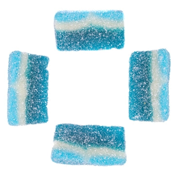 Tranche framboise bleue