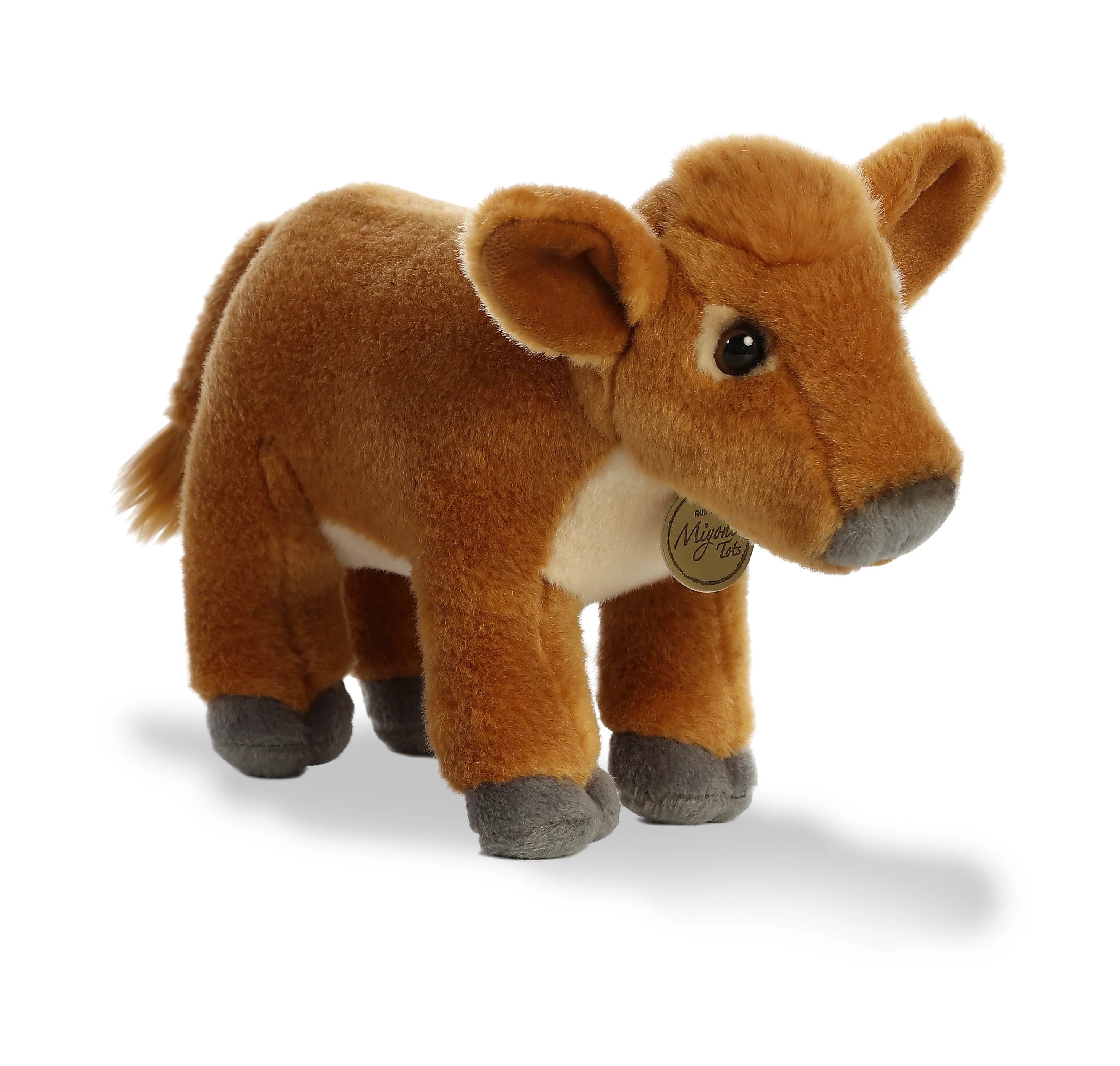Veau Jersey — Peluche Réaliste | Aurora Miyoni