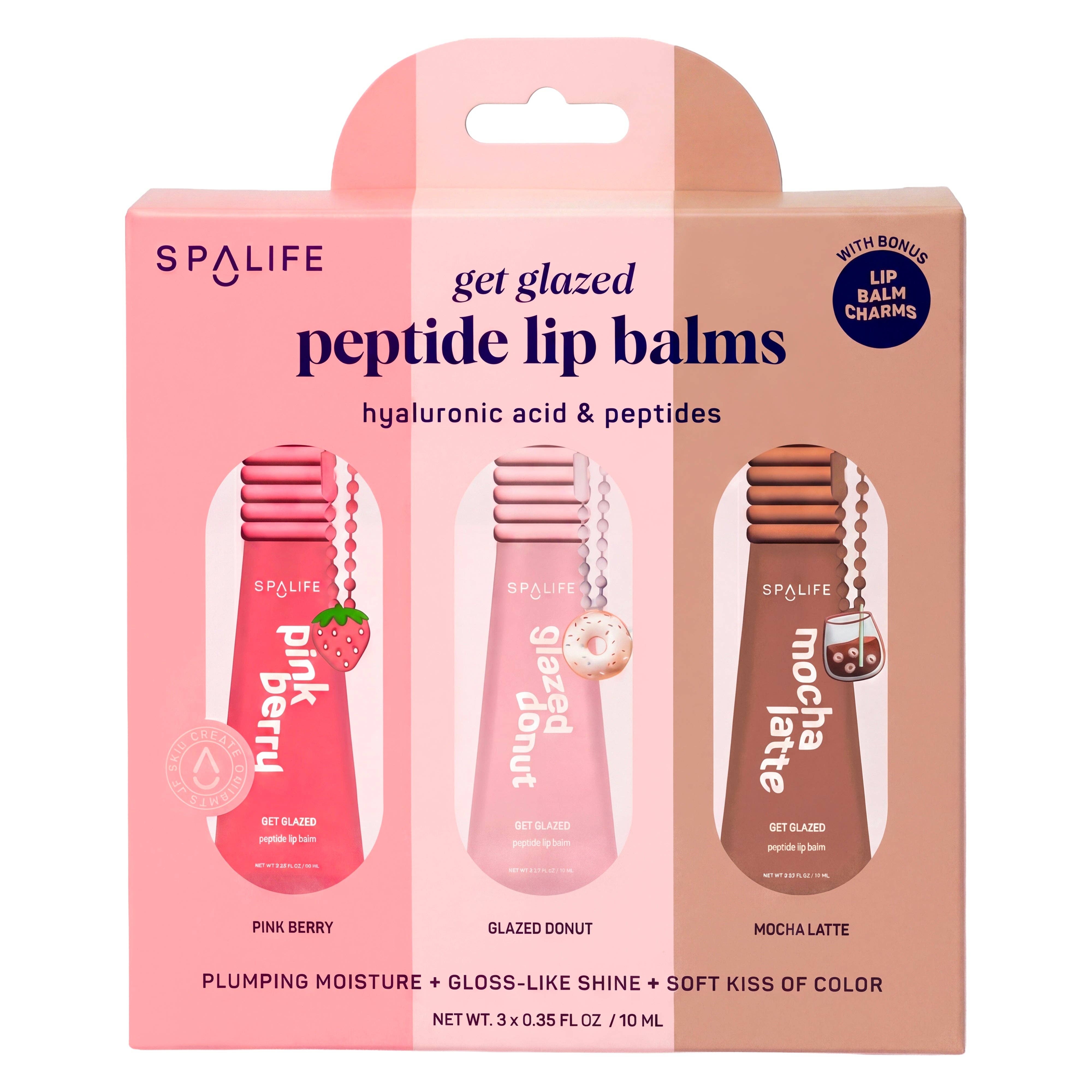 Trio de baumes à lèvres get glazed | Peptides & acide hyaluronique