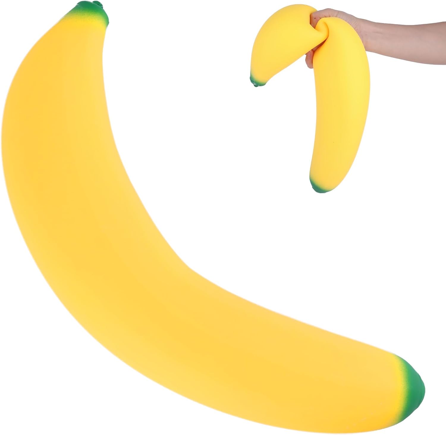 Banane squishy géante – Jouet anti-Stress étirable