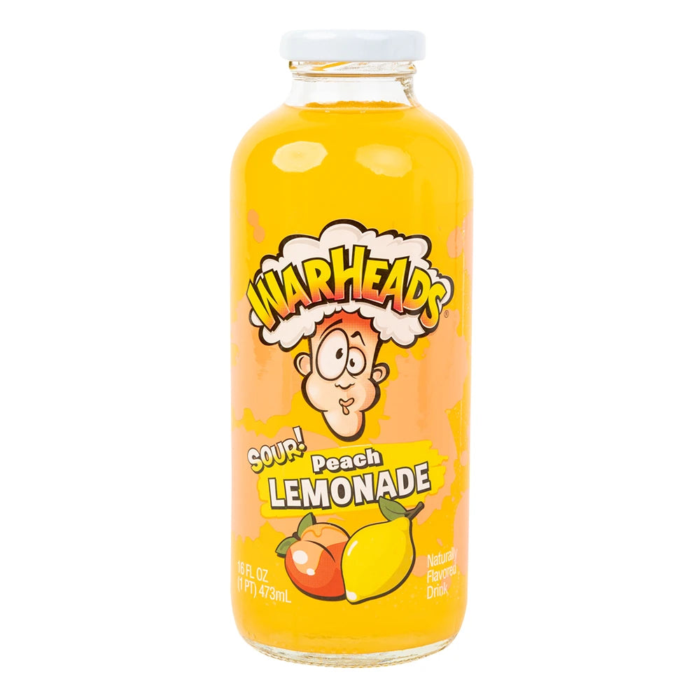 Warheads – Limonade Acidulée Pêche 473 ml