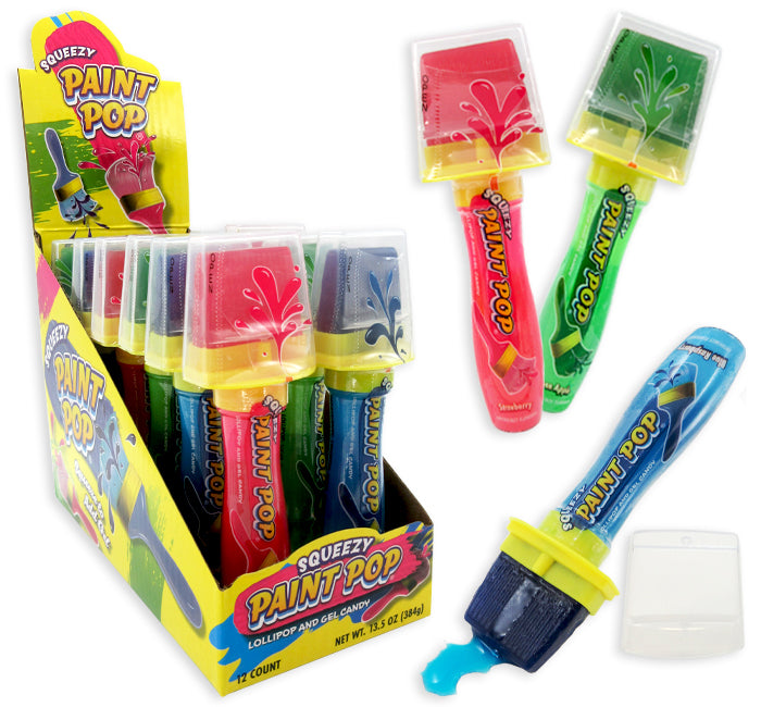Squeezy Paint Pop – Sucette et Bonbon Gel