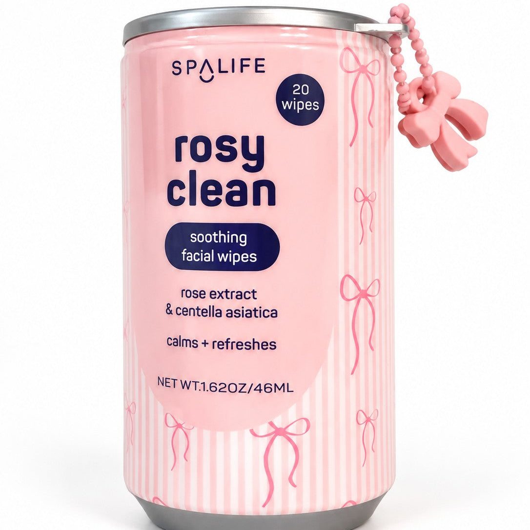 Lingettes démaquillantes apaisantes SPA Life – Rosy Clean