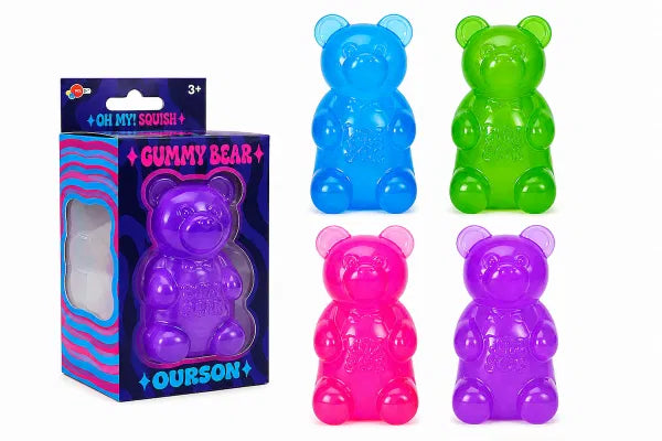 Ourson anti-stress squishy – Couleur au hasard – Ricochet