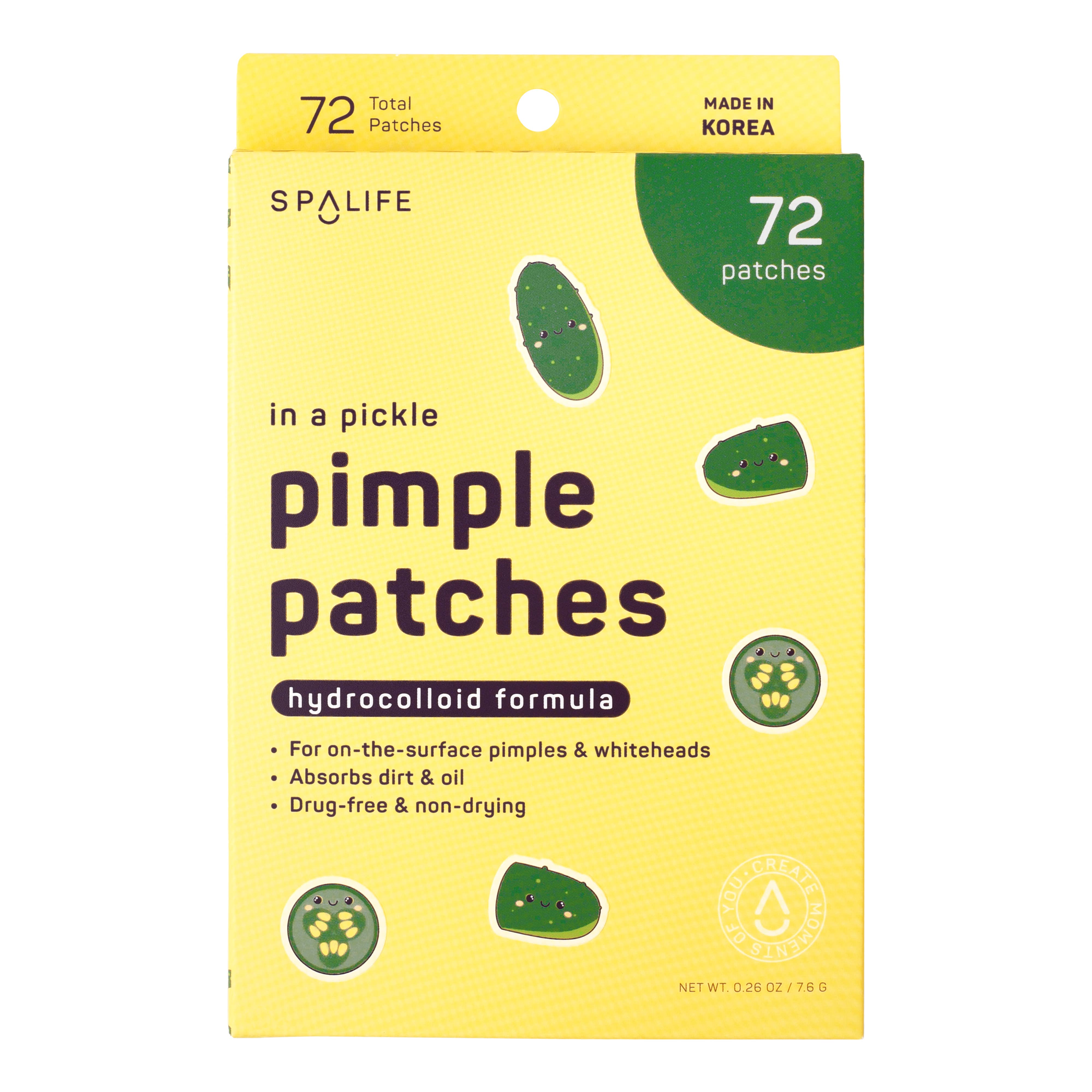 Patchs Anti-Boutons hydrocolloïdes in a pickle | Lot de 72