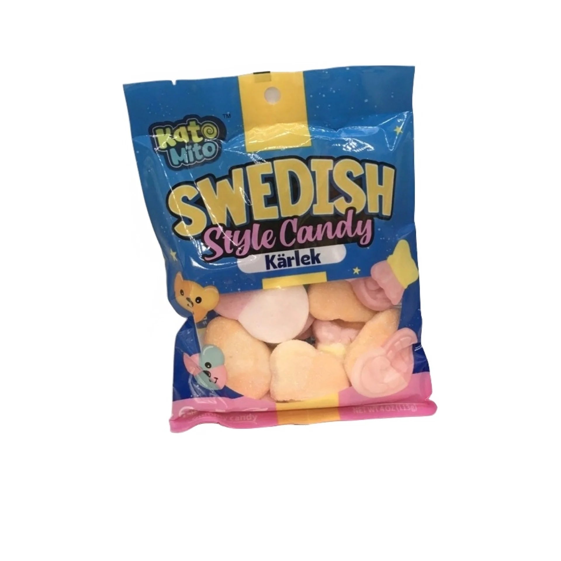 Kato Mito Swedish Style Candy Kärlek – Gummies Tendres 112g