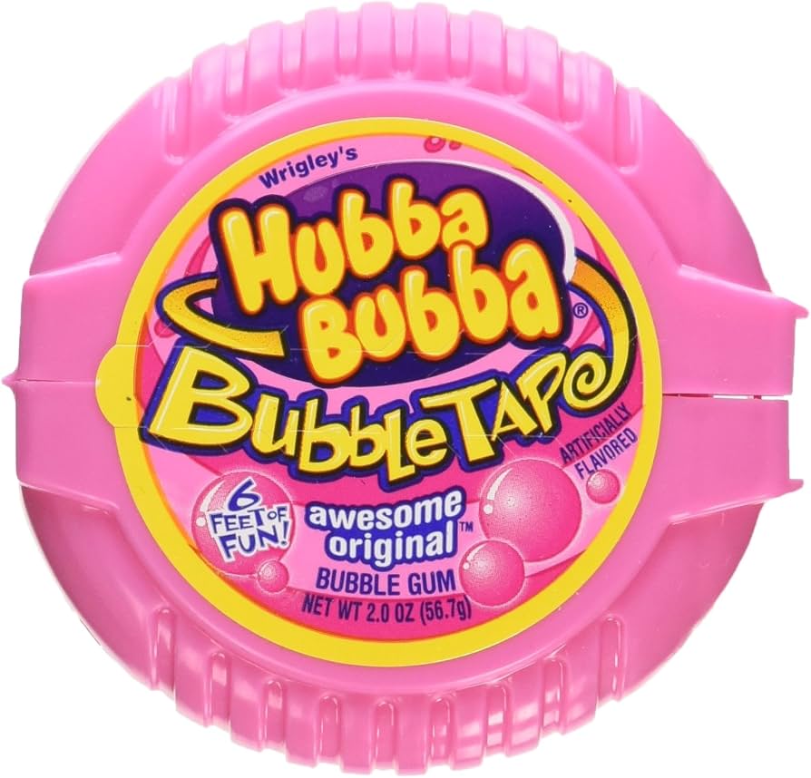 Hubba Bubba Bubble Tape Awesome Original 💗🤪