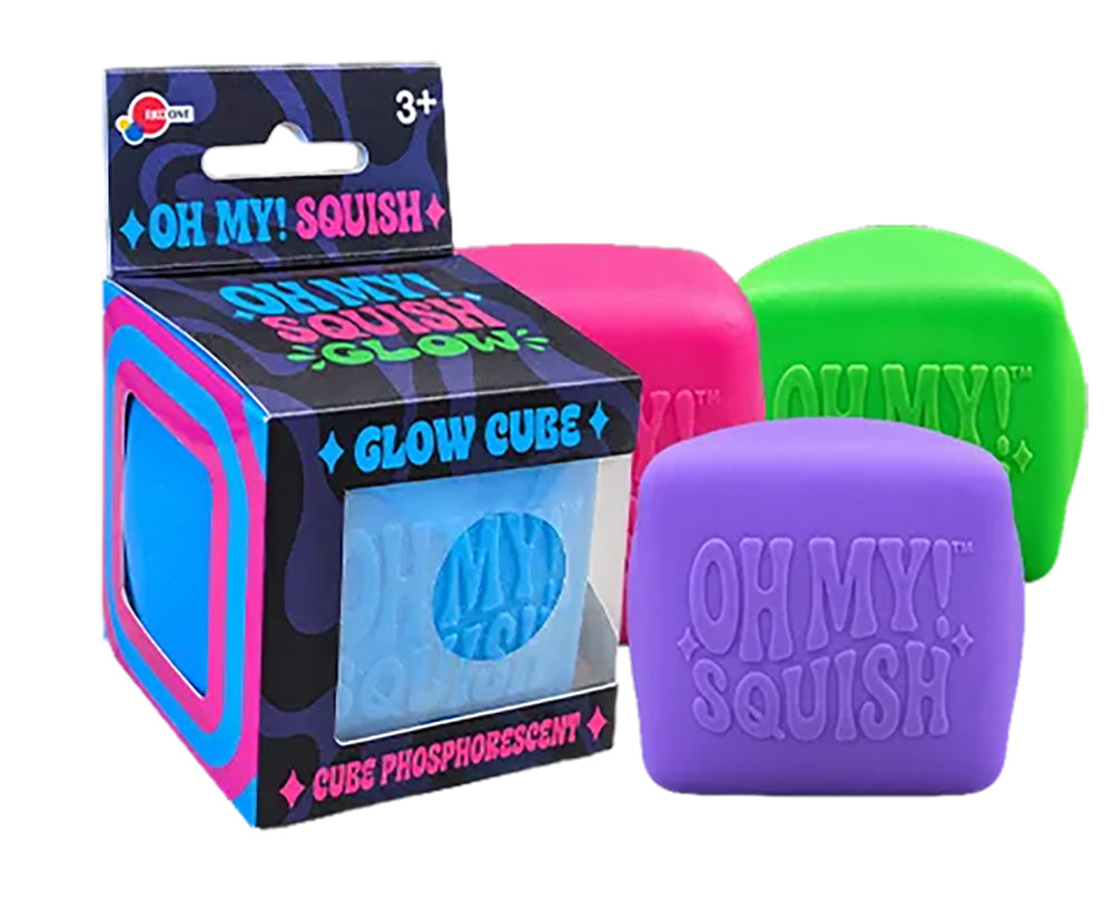 Cube anti-stress phosphorescent – Oh My! Squish – Ricochet