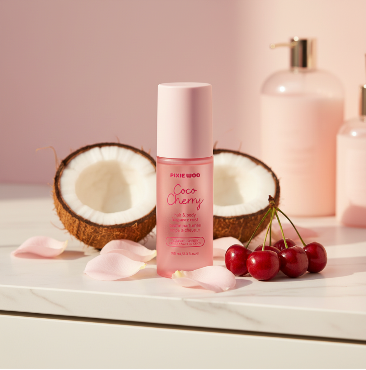 Brume parfumée coco cherry – Pixie Woo
