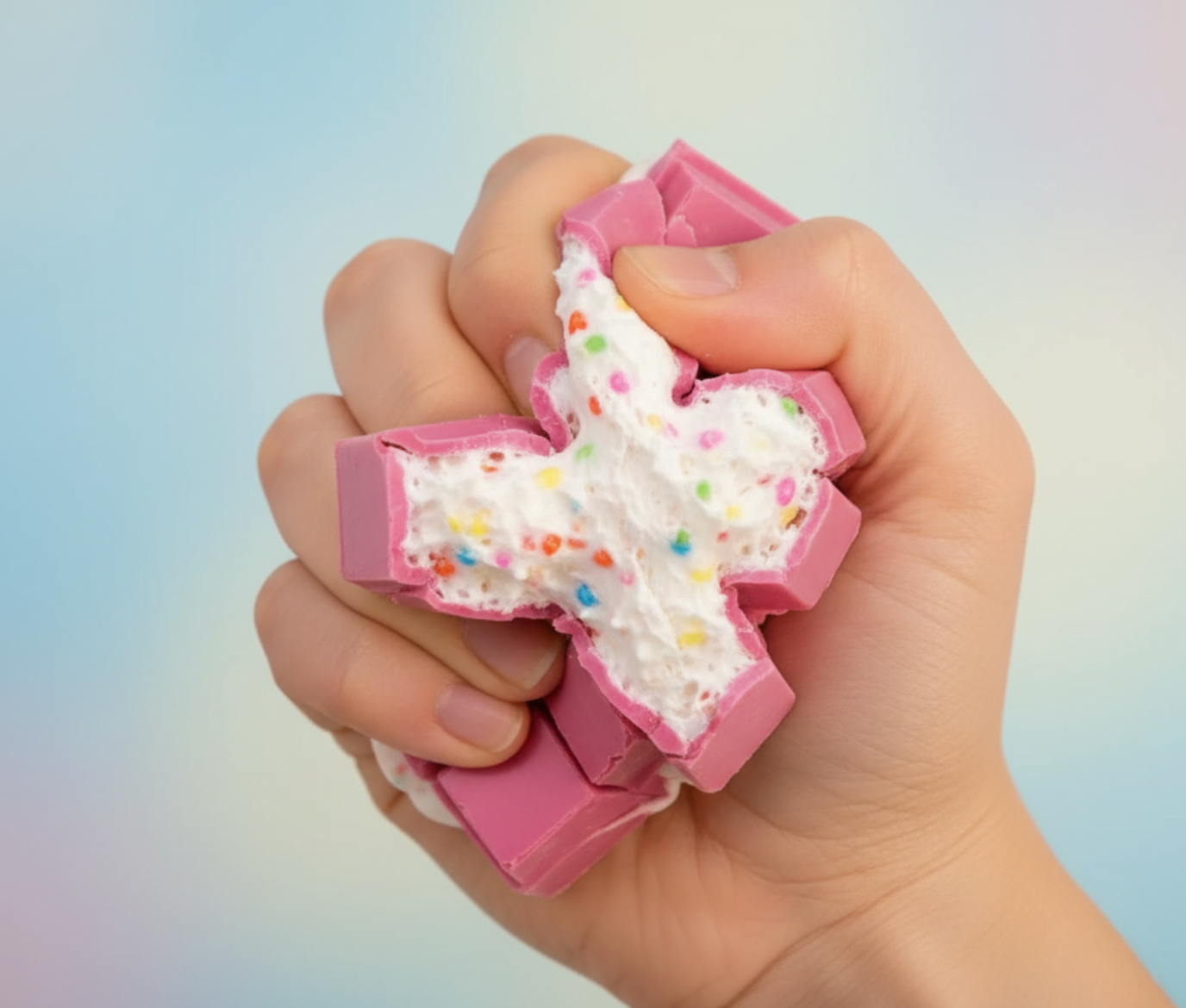 Crisp Choco Fraise — Jouet Squishy Viral TikTok