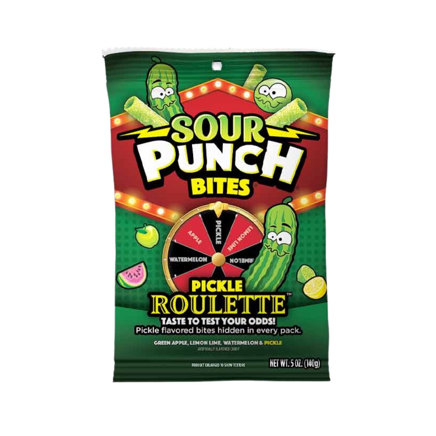 Sour punch bites - Pickle roulette