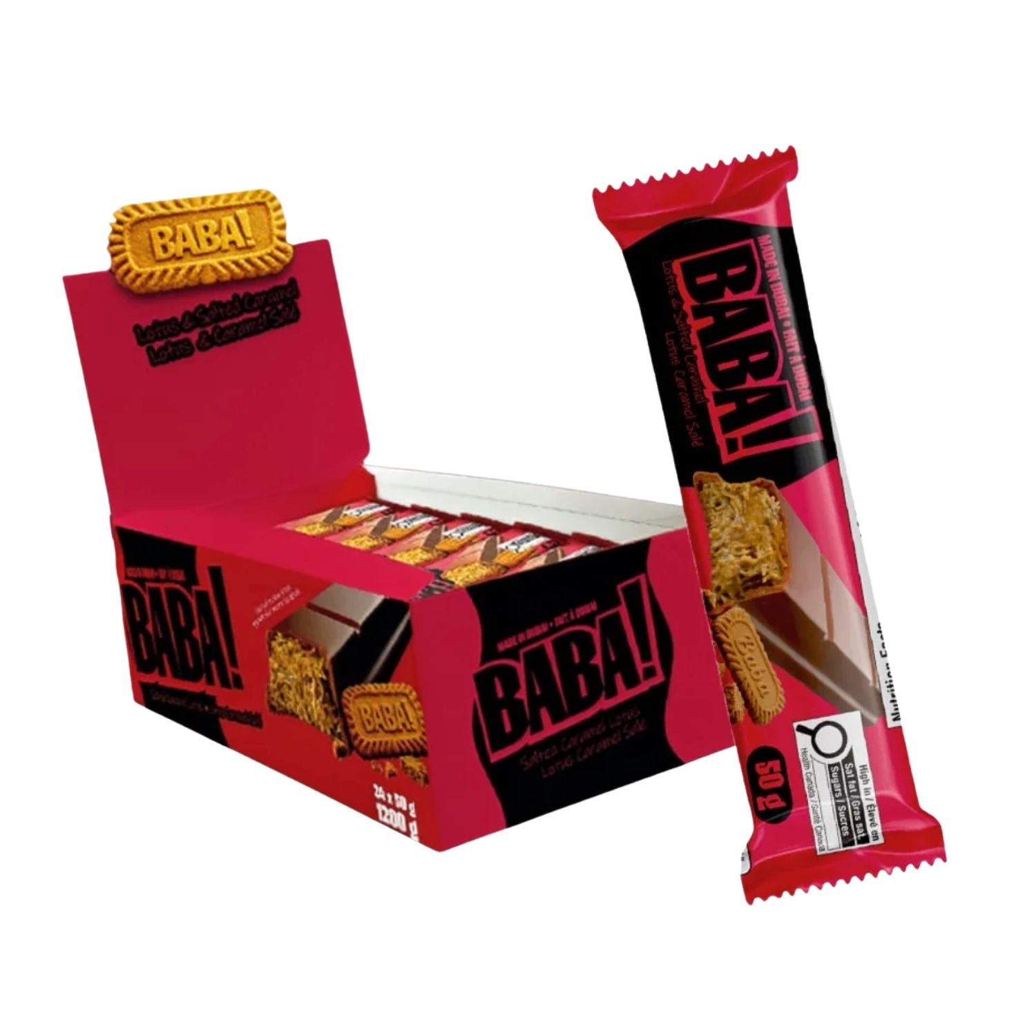 Chocolat Baba - lotus caramel salé