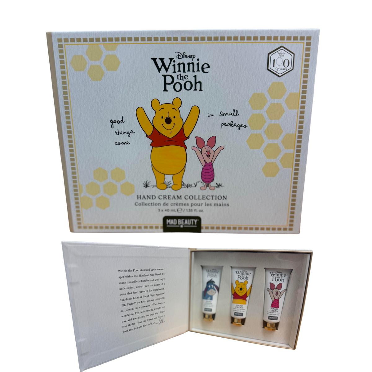Collection de crèmes pour les mains Winnie l’ourson – 3 pièces