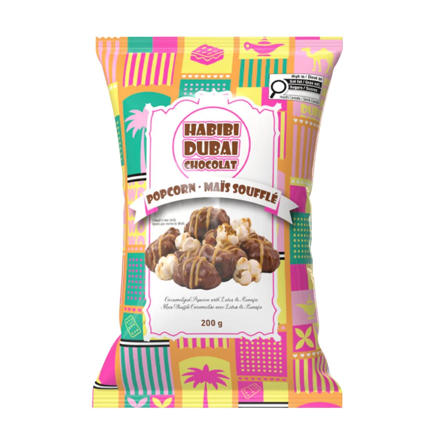Habibi dubai chocolat – Popcorn maïs soufflé