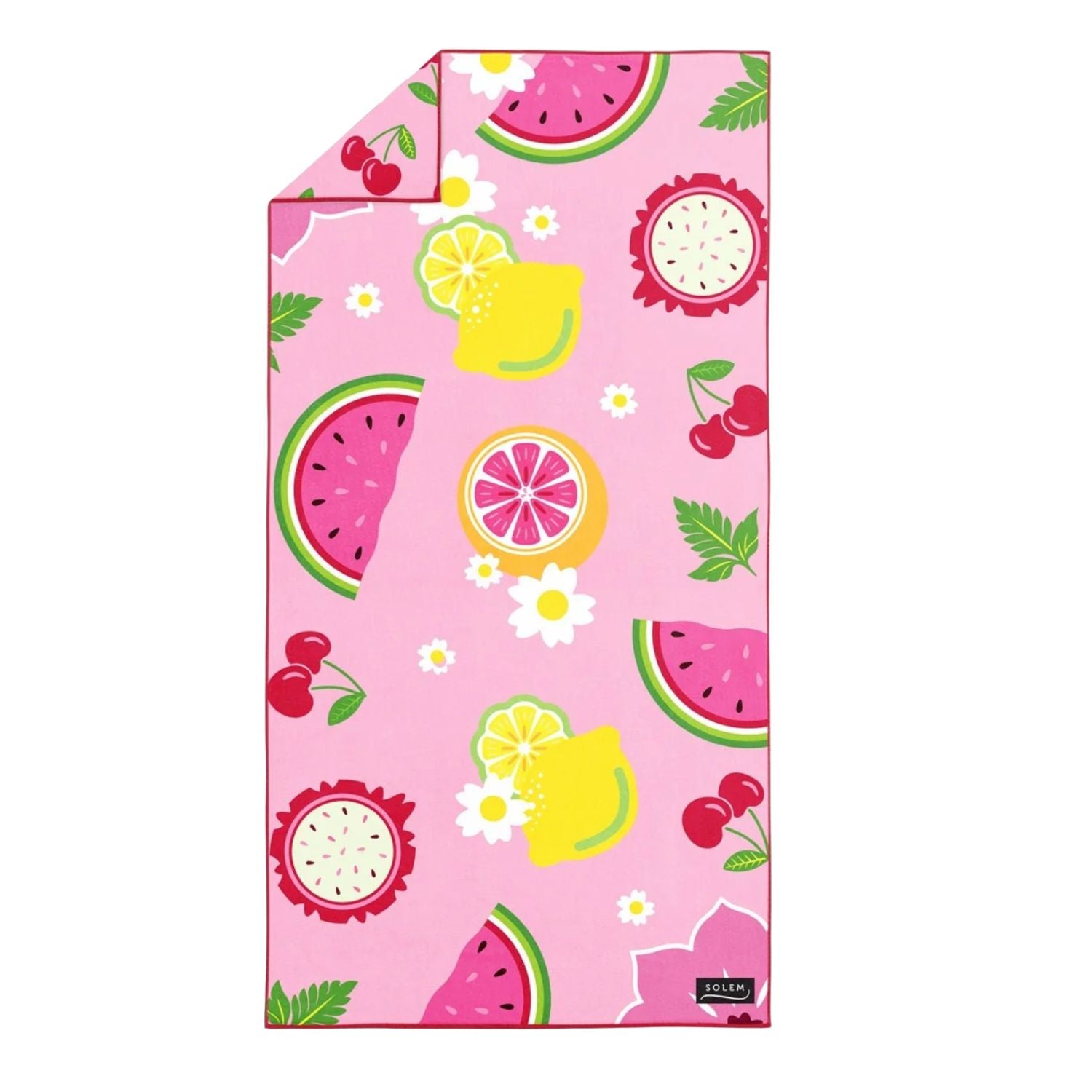 Serviette Solem en microfibre - salade de fruits