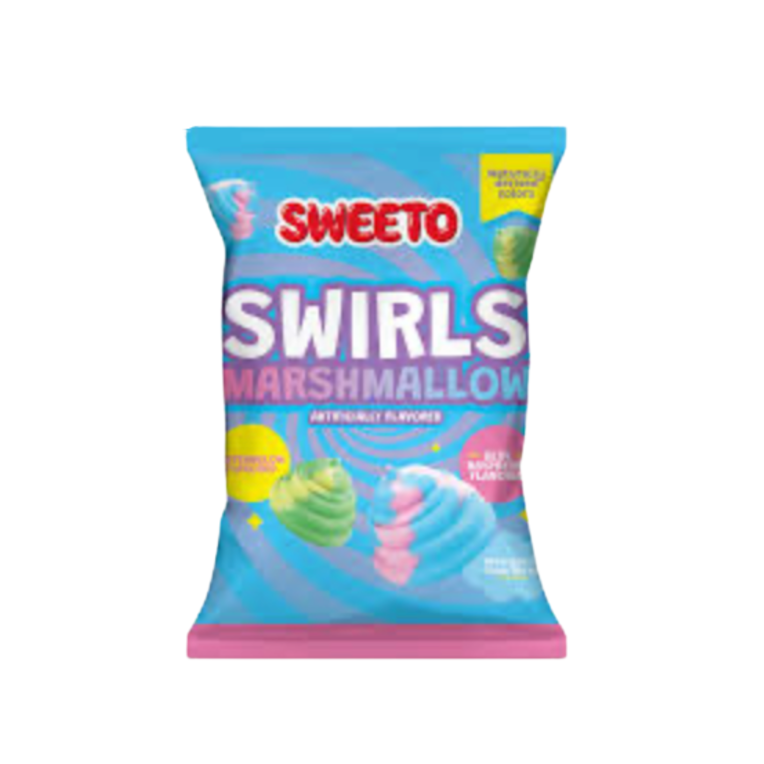 Sweeto Swirls Marshmallow – Guîmauves Torsadées Pastel