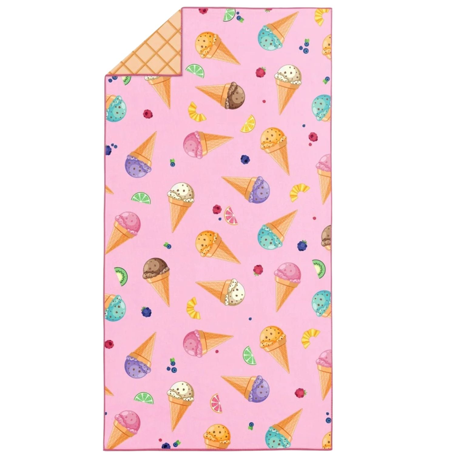 Serviette de plage mélodie givrée - Solem