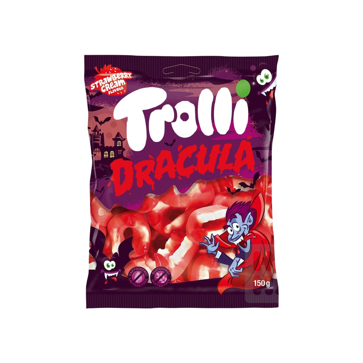 Trolli - dracula strawberry cream