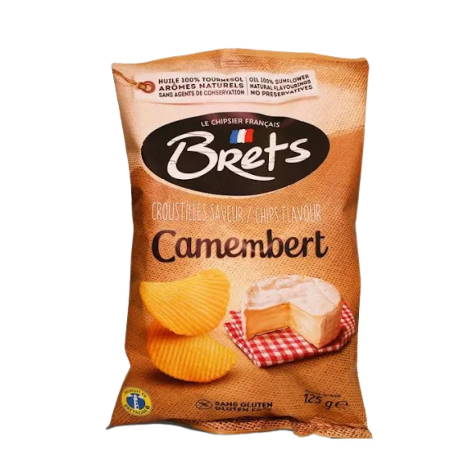 Chips brets - camembert sans gluten