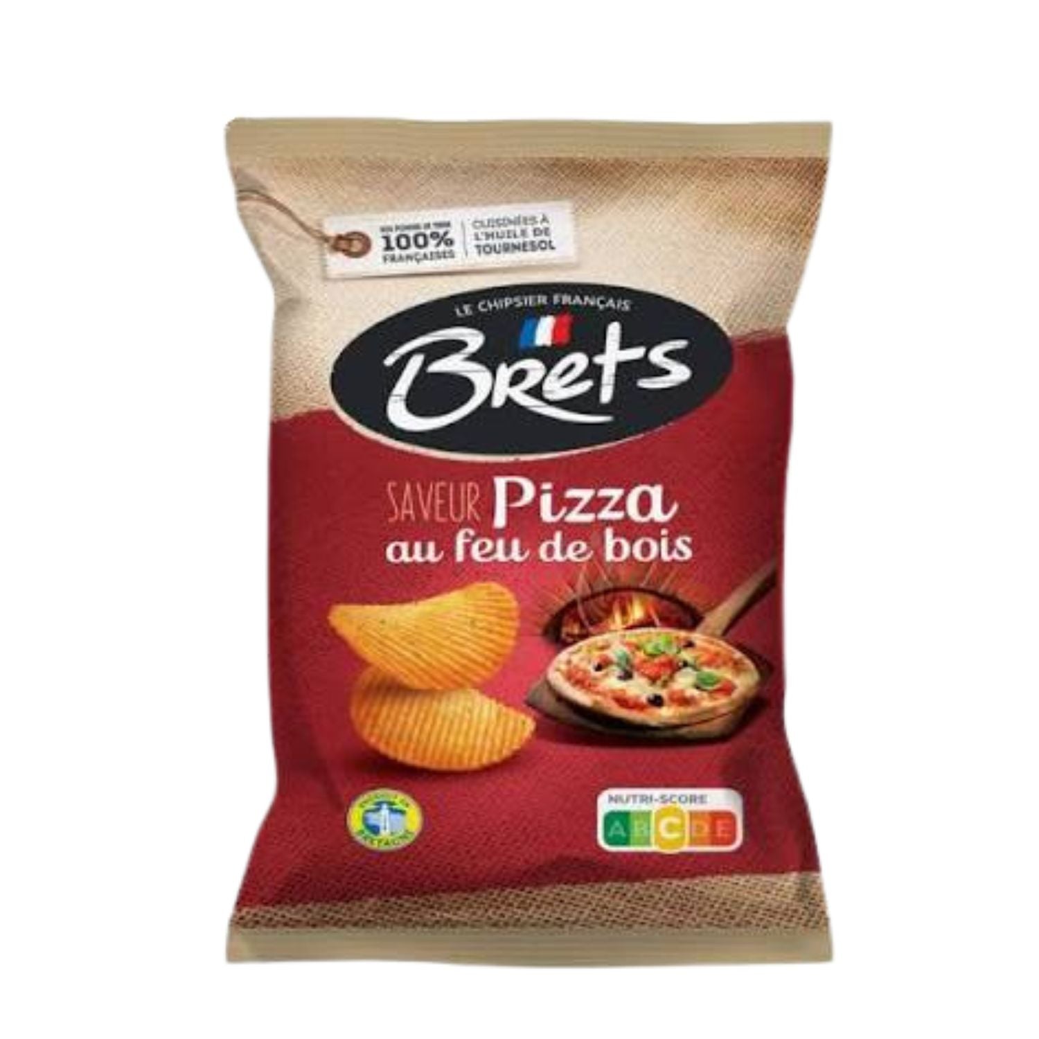 Chips brets - pizza sans gulten