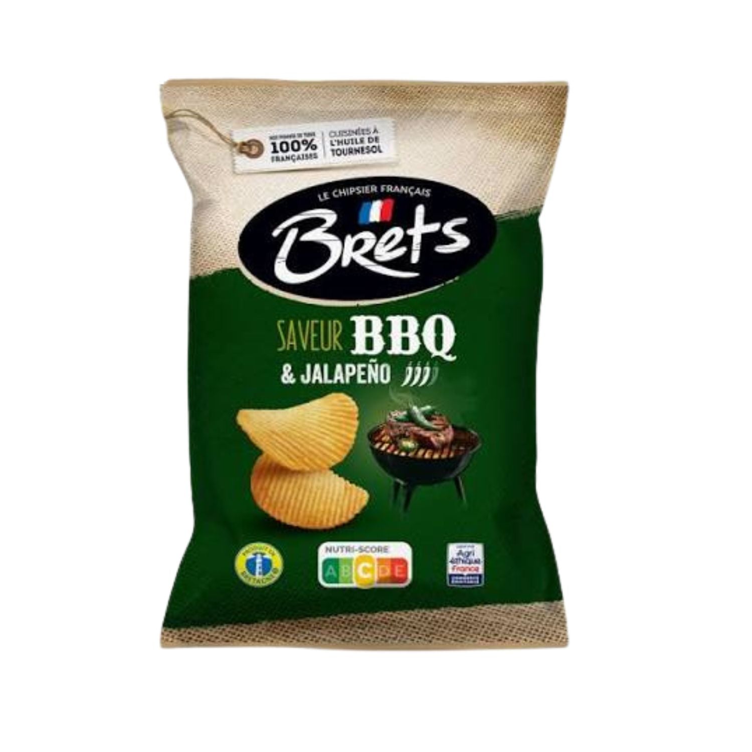 Chips brets-bbq et jalapeno