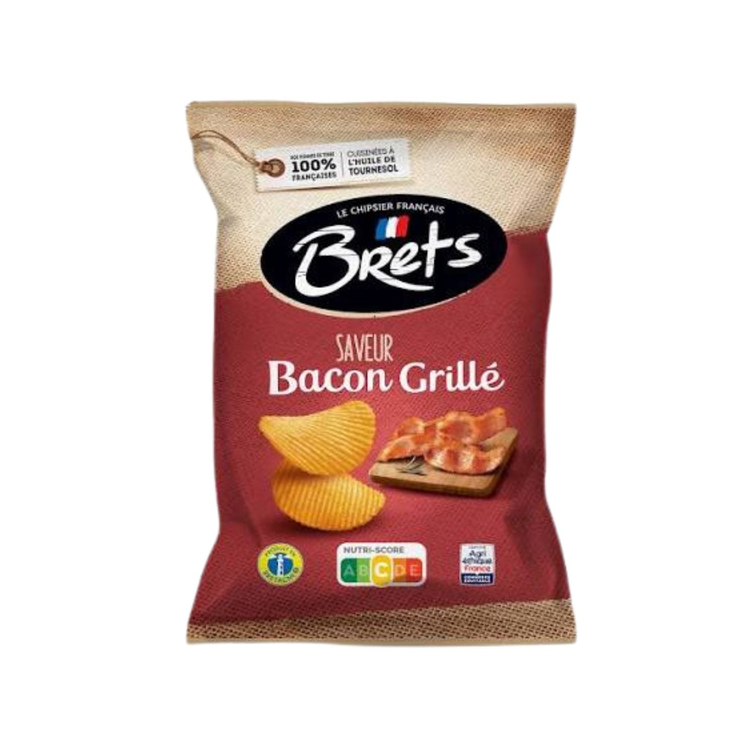 Chips brets - bacon grillé