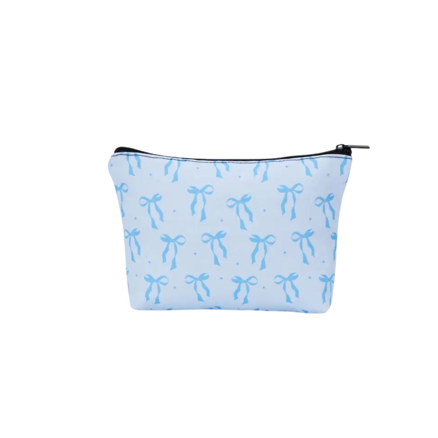 Pochette de rangement pour articles de toilette noeud bleu - wandf