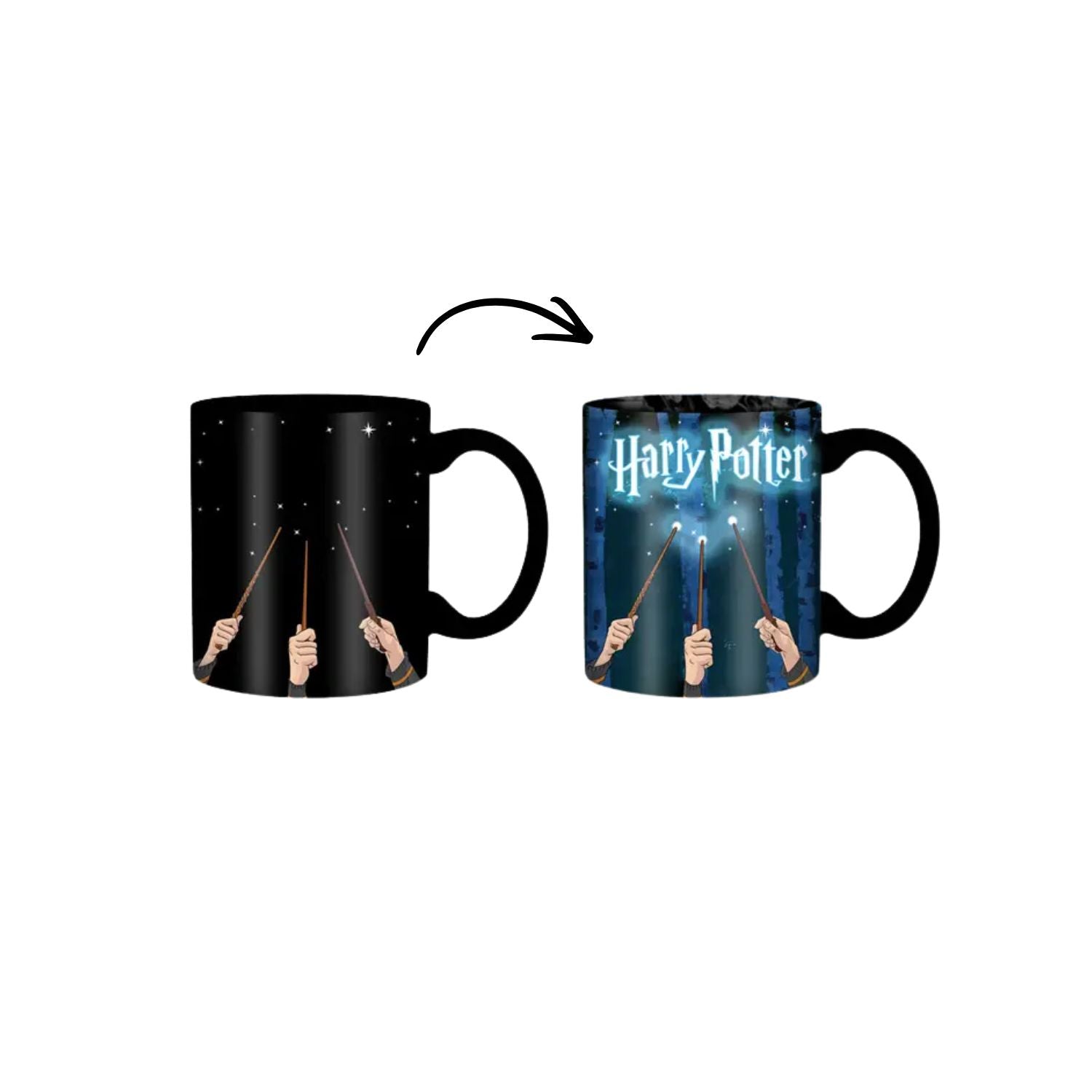 Tasse en céramique thermosensible - Harry potter
