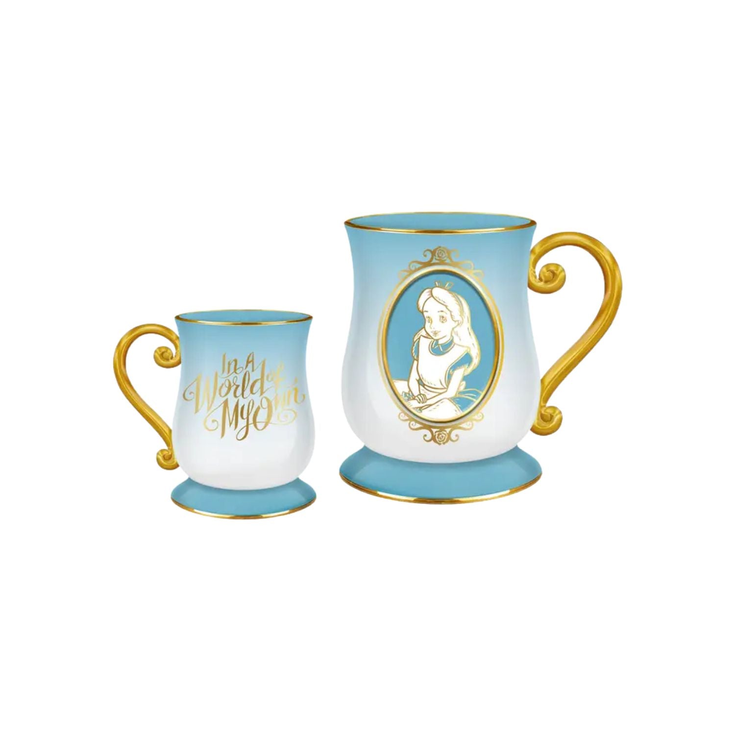 Tasse en céramique à pied - Alice au pays des merveilles