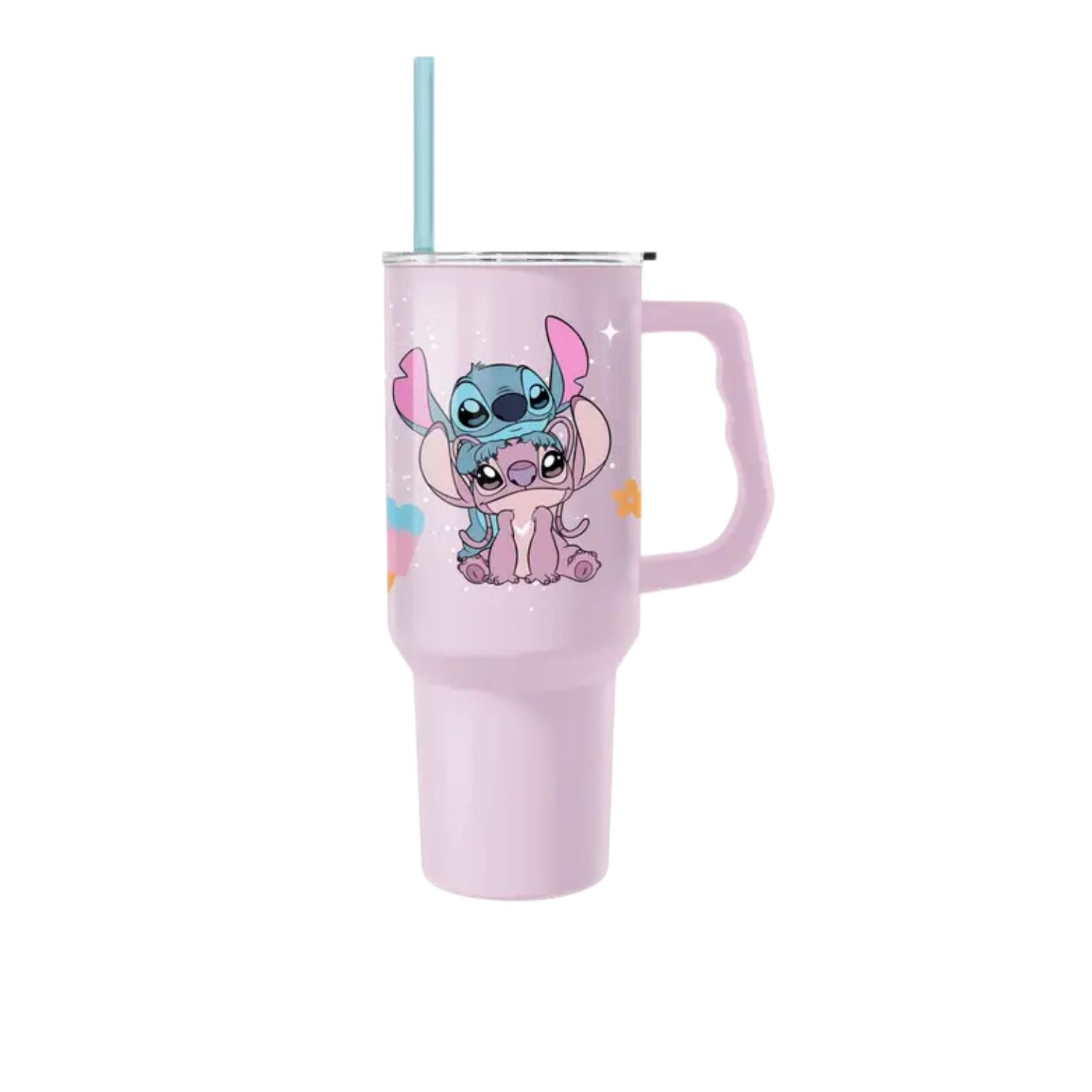 Gobelet 30 oz. en acier inoyadable avec anse - Lilo & stich