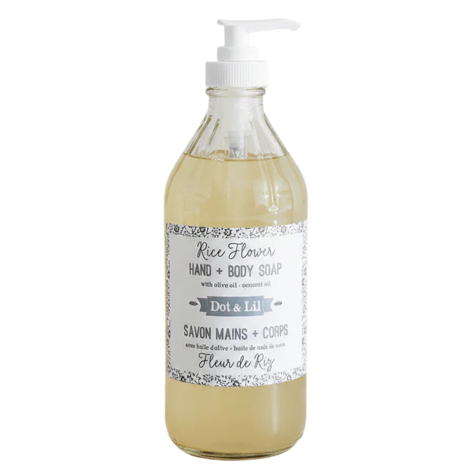 Savon à mains et corps - Fleur de riz